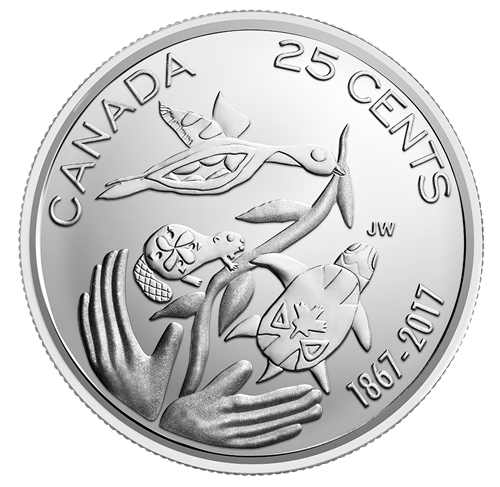 2017 Ensemble 7 pièces "Mon Canada, Mon Inspiration!": Première frappe - BU HAUTE QUALITÉ