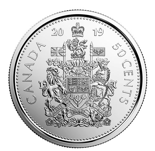 2019 Ensemble 6 pièces: Première frappe + 50¢ classique d'un roul. spécial - BU HAUTE QUALITÉ