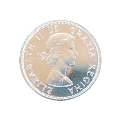 1964 Dollar en Argent (1$) - 100e anniversaire Conférences Charlottetown et Québec - PL-66