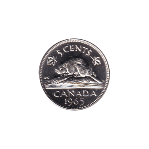 1965 5 cents Castor - BU (MS-65) GEM