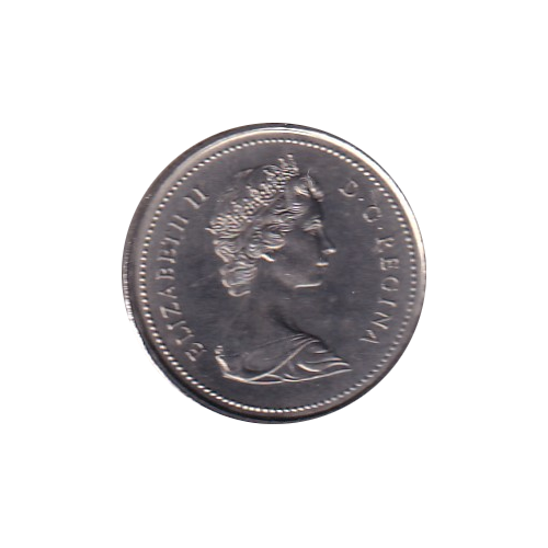 1968 25 cents Nickel BU (MS-63) CHOICE