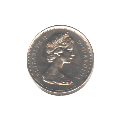 1968 25 cents Nickel BU (MS-64) CHOICE +