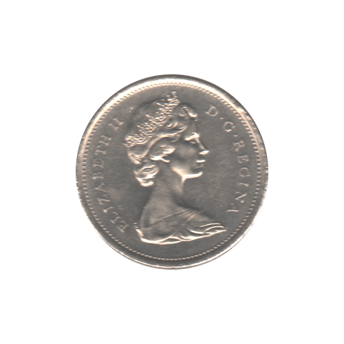 1968 25 cents Nickel UNC