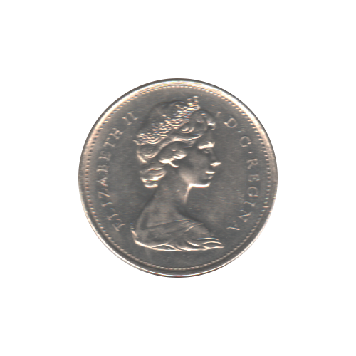 1971 25 cents AU-UNC