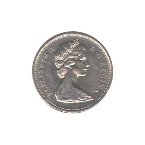 1975 25 cents UNC