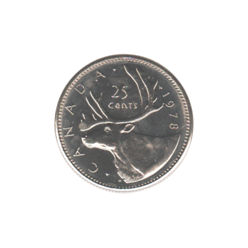 1978 25 cents LARGE BEADS BU (MS-64) CHOICE+