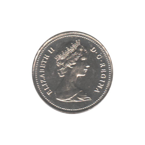 1980 25 cents Far Beads BU (MS-65 GEM) - FAR BEAD