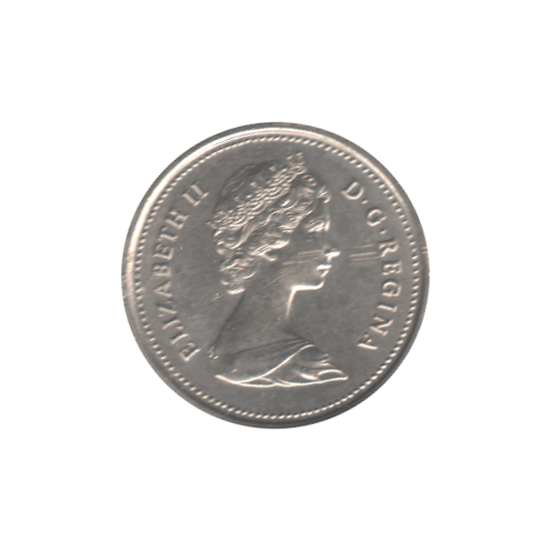 1981 25 cents AU-UNC