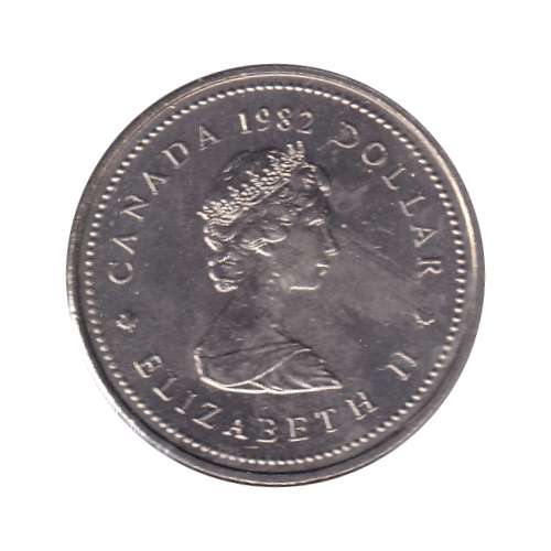 1982 Dollar (1$) Confédération BU (MS-63) - CHOICE