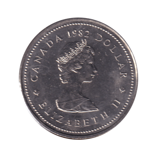 1982 Dollar (1$) Confédération BU (MS-64) - CHOICE +