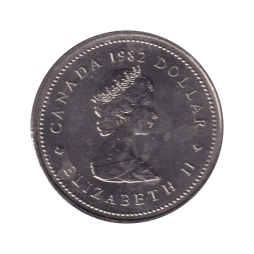 1982 Dollar (1$) Confédération BU (MS-65) - GEM