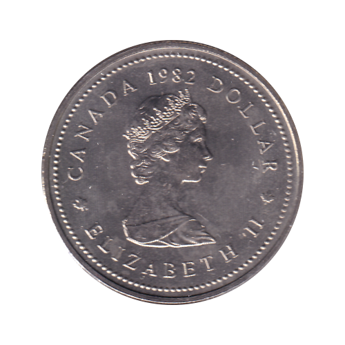 1982 Dollar (1$) Confédération BU (MS-66) - GEM +