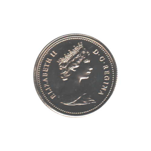 1985 25 cents NBU (PL-65) GEM