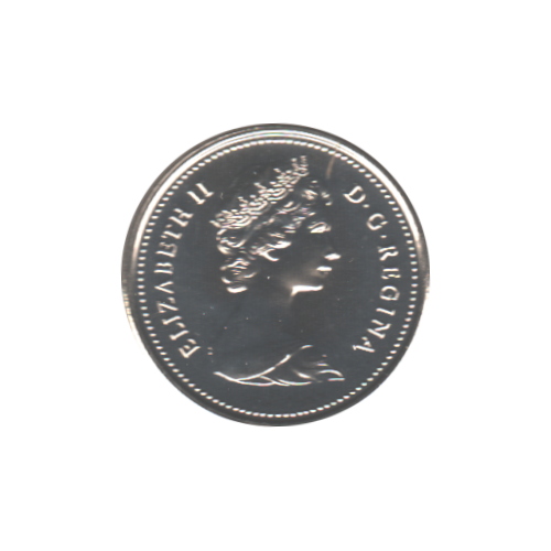 1986 25 cents NBU (PL-65) GEM