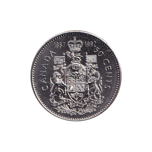 1992 50 cents BU (MS-68) Superbe GEM +