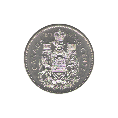 1992 50 cents BU (MS-67) Superbe GEM