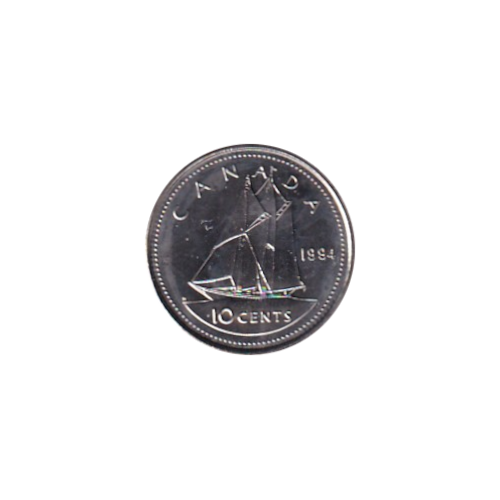 1994 10 cents BU (MS-65) GEM