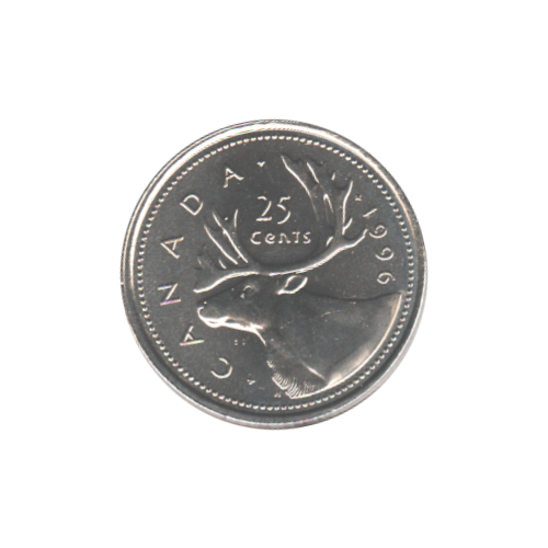 1996 25 cents BU (MS-63) - CHOICE