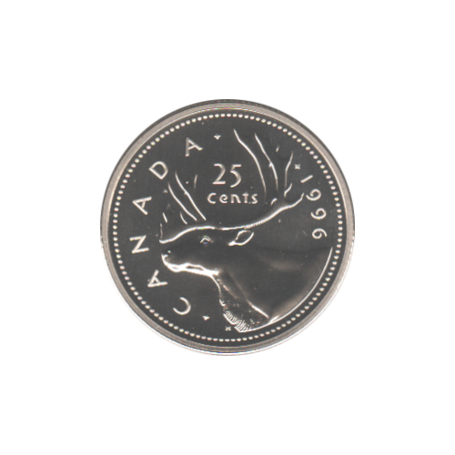 1996 25 cents SPECIMEN (SP-67) - SUPERBE
