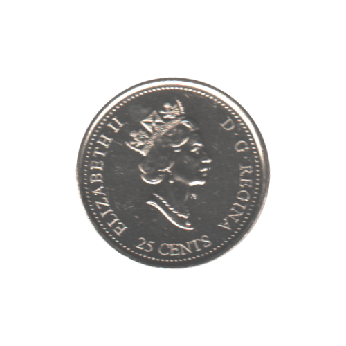 1999 25 cents JANVIER (MS-63) - CHOICE