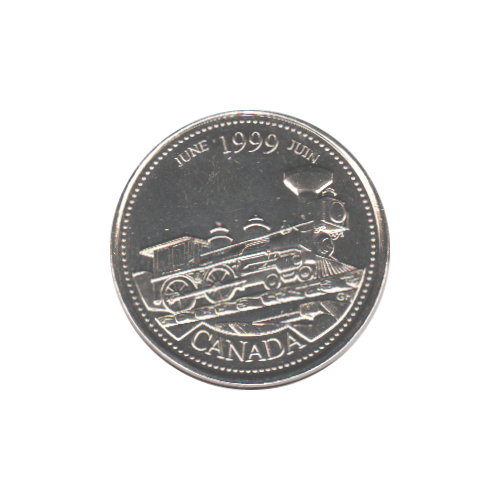 1999 25 cents JUIN (MS-63) - CHOICE