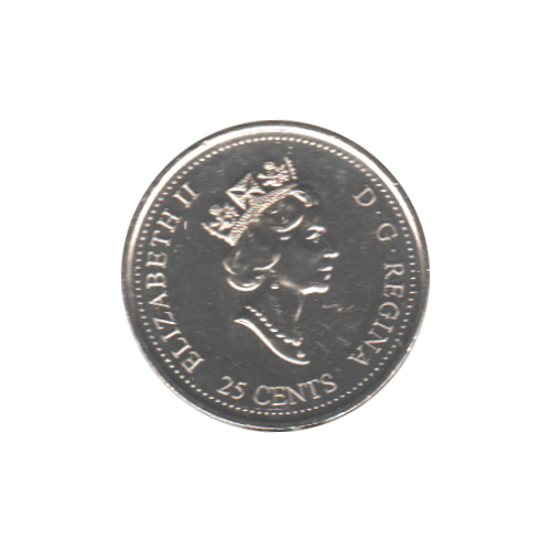 1999 25 cents MAY (MS-63) - CHOICE