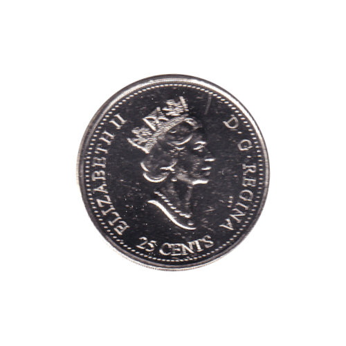 2000 25 cents Réalisation/Mars BU (MS-62)