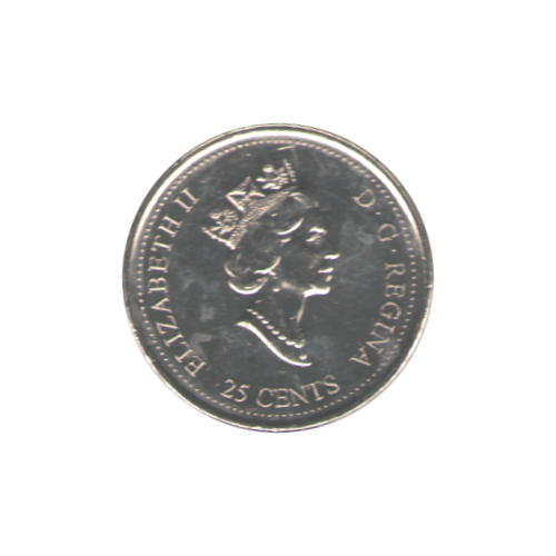 2000 25 cents Créativité/Octobre BU (MS-63) - CHOICE