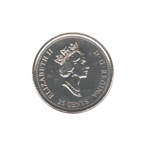 2000 25 cents Créativité/Octobre BU (MS-65) - GEM