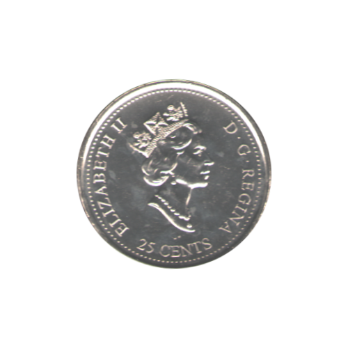 2000 25 cents Créativité/Octobre BU (MS-66) - GEM +