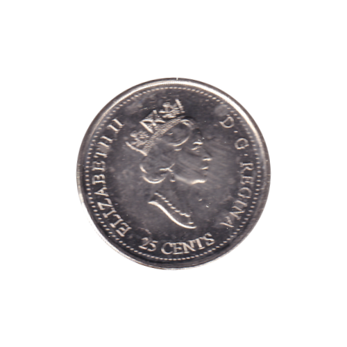 2000 25 cents Famille/Août BU (MS-60)