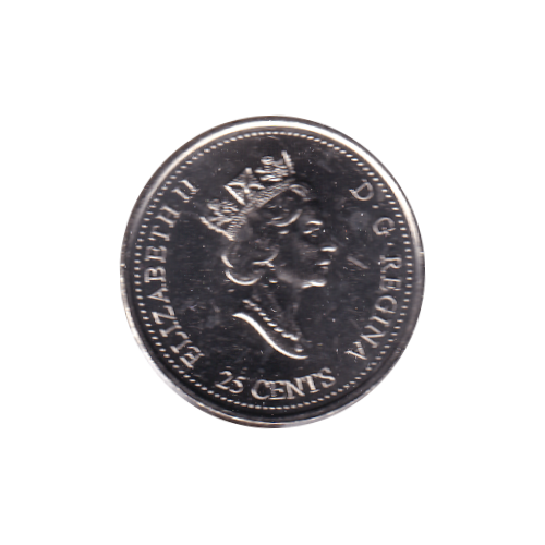 2000 25 cents Communauté/Décembre BU (MS-60)