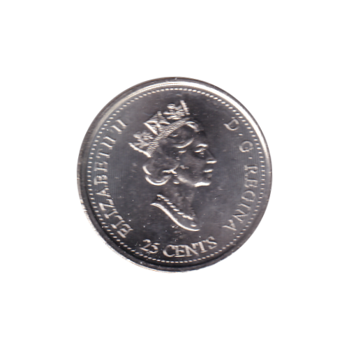 2000 25 cents Communauté/Décembre BU (MS-62)