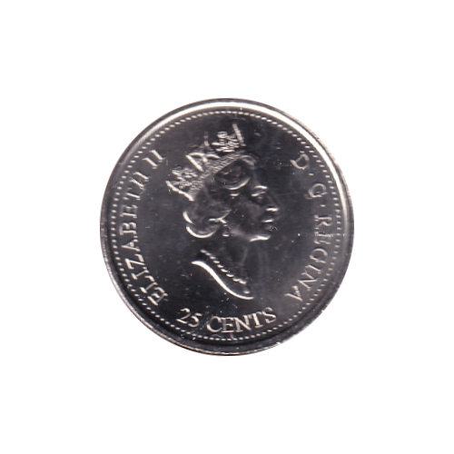 2000 25 cents Communauté/Décembre BU (MS-63) CHOICE