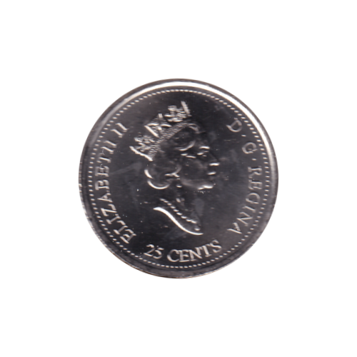 2000 25 cents Communauté/Décembre BU (MS-64) CHOICE +