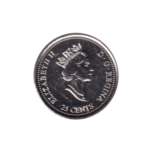 2000 25 cents Famille/Août BU (MS-63) CHOICE
