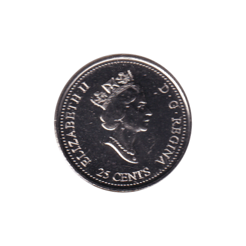 2000 25 cents Famille/Août BU (MS-64) CHOICE +