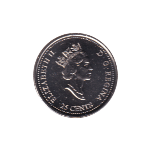 2000 25 cents Sagesse/Septembre BU (MS-65) GEM