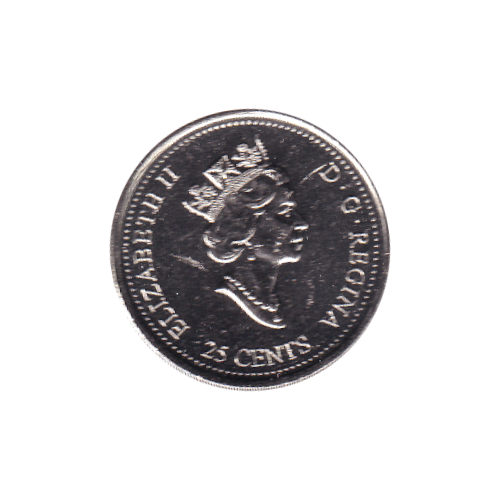 2000 25 cents Liberté/Novembre BU (MS-60)