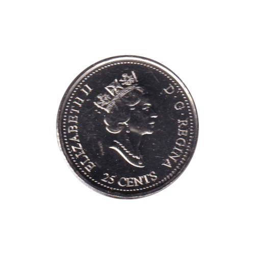 2000 25 cents Liberté/Novembre BU (MS-62)