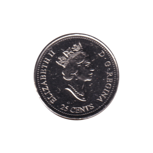 2000 25 cents Liberté/Novembre BU (MS-63) CHOICE