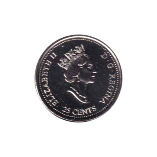 2000 25 cents Liberté/Novembre BU (MS-65) GEM