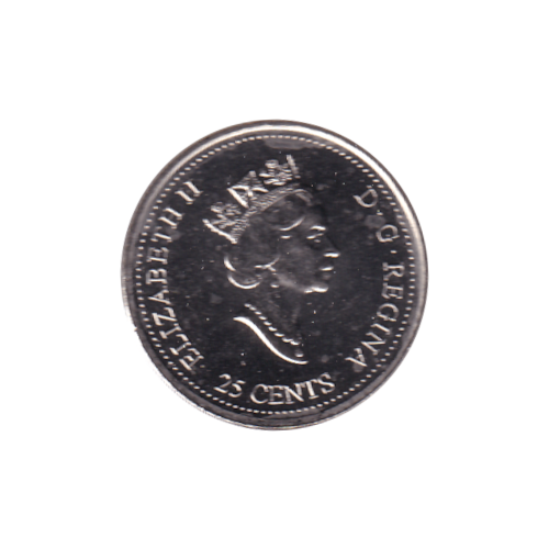 2000 25 cents Harmonie/Juin BU (MS-66) GEM +