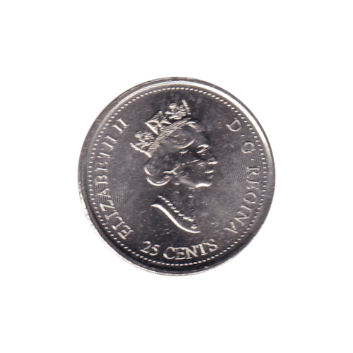 2000 25 cents Santé/Avril BU (MS-60)