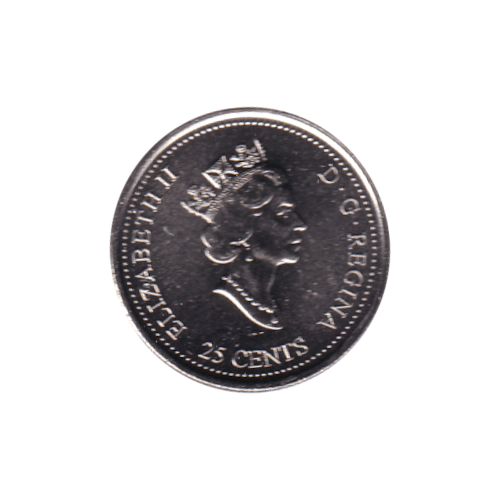 2000 25 cents Fierté/Janvier BU (MS-63) CHOICE