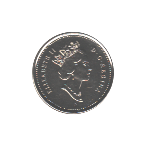 2001-P 25 cents BU (MS-64) - CHOICE +