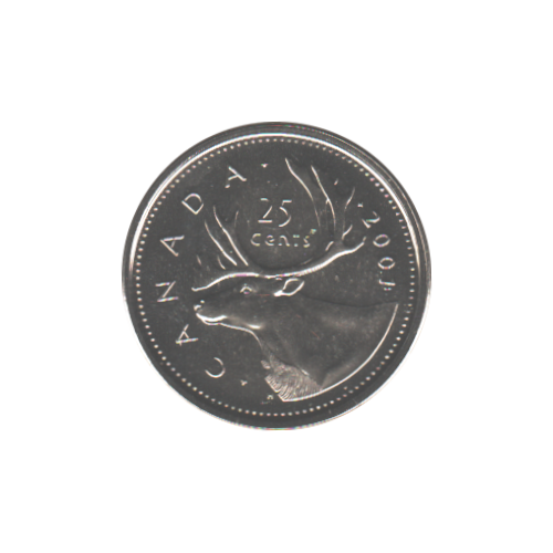 2001-P 25 cents BU (MS-64) - CHOICE +