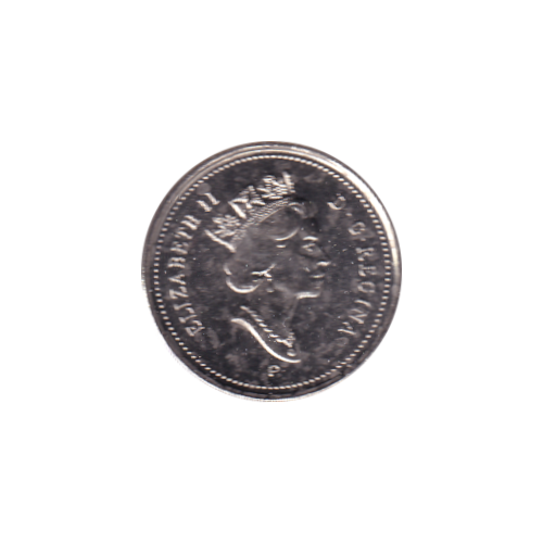 2001 5 cents No-P Castor - BU (MS-62)