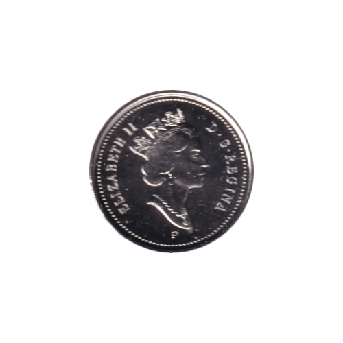 2001 5 cents No-P Castor - BU (MS-63) CHOICE