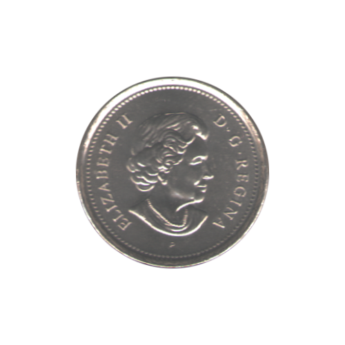 2004-P 25 cents Color Poppy BU (MS-62)